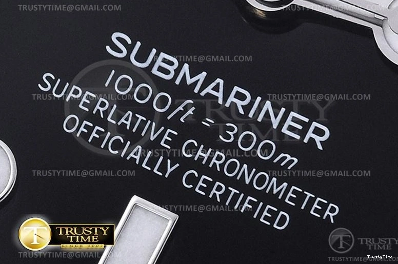 0723 ROLSUB0282 – Submariner 116610LN 904L SS SS Blk V2S ZZF SA Durable 1037
